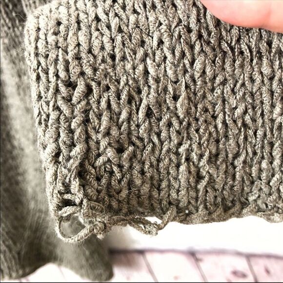 Vince Wool Alpaca Blend Chunky Knit Sweater - Picture 7 of 9